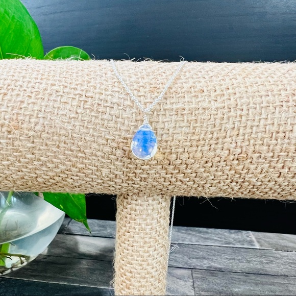 Opalite Sterling Silver Necklace - Picture 5 of 11